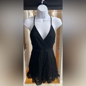 Black Lace Romper
Brand: Miami (Francesca’s)
Size: XXS
